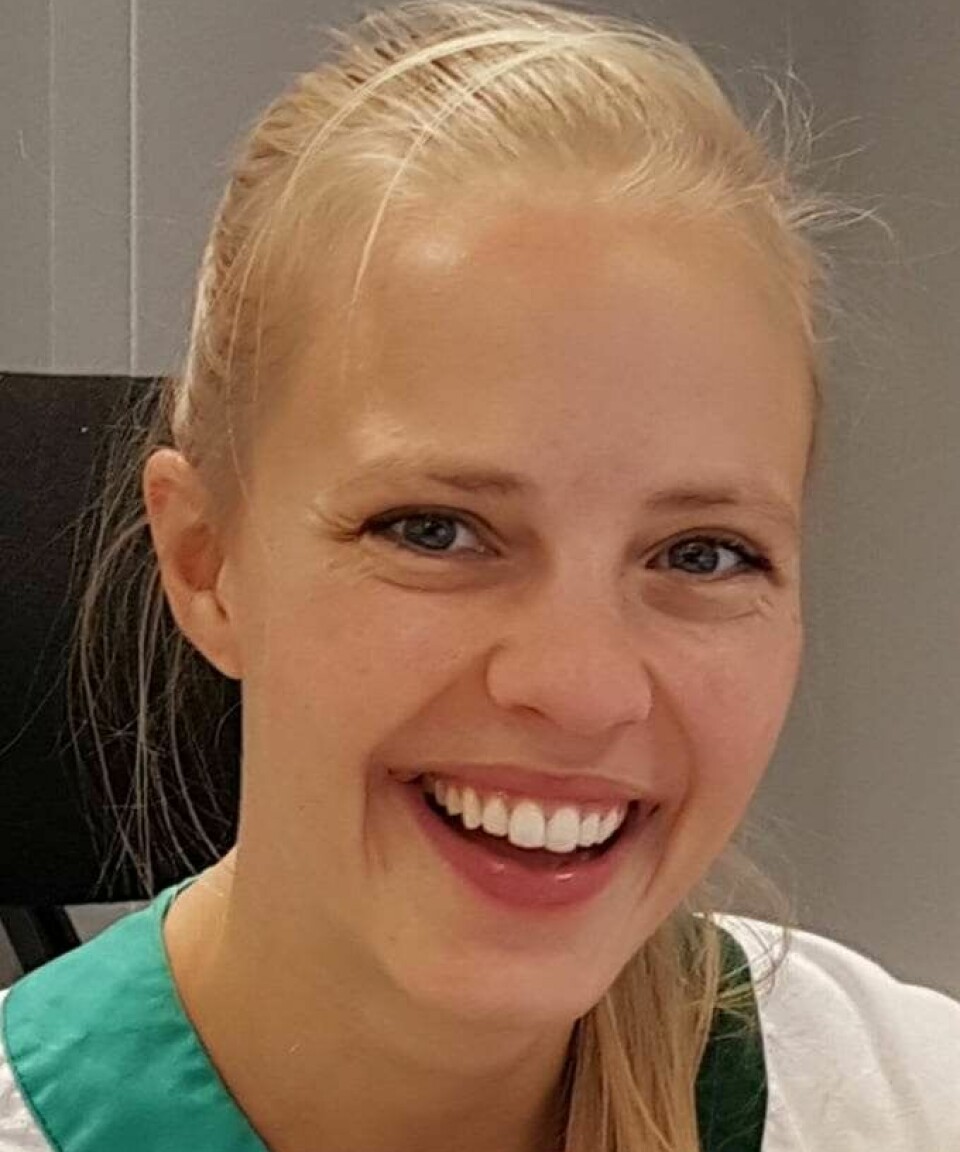 LEGE: Margrethe har gjennom jobben på sykehuset i Stavanger, fått innblikk i arbeidet fødeavdelingen gjør.