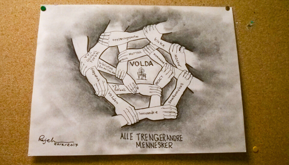 ALLE TRENGER ANDRE MENNESKER: Det fokuserer mye på samhold og sosialisering på Volda læringssenter. ALLE TRENGER ANDRE MENNESKER: Det fokuserer mye på samhold og sosialisering på Volda læringssenter.