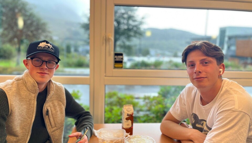 Olavius Bjåstad Vikebakk og Daniel Hüttner Pilskog snakker mye om politikk hjemme og har bestemt seg for hvem de stemmer på. Også de savnet saklighet og at politikerne snakket om saker som angikk dem.