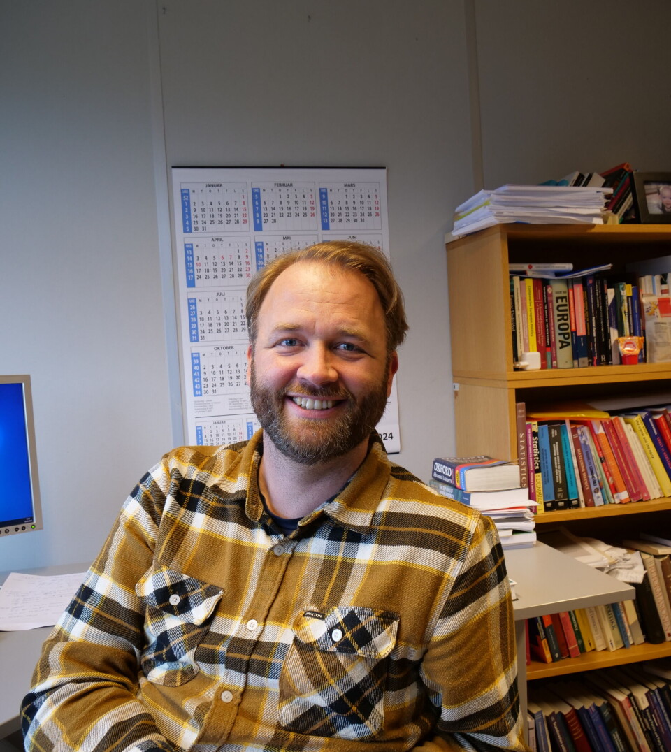 FREMRE MO: Bjarte Folkestad tror utbygging på dyrkbar jord kan være med på å påvirke valget for Sp.