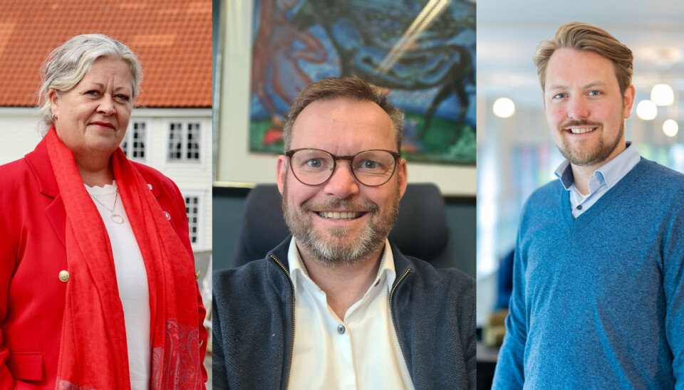 Ordførerkandidatar i Ulstein kommune: Hanne Notøy (Ap), Knut Erik Engh (Frp), Stian Skorgen Scheide (H). Ordførerkandidatar i Ulstein kommune: Hanne Notøy (Ap), Knut Erik Engh (Frp), Stian Skorgen Scheide (H).