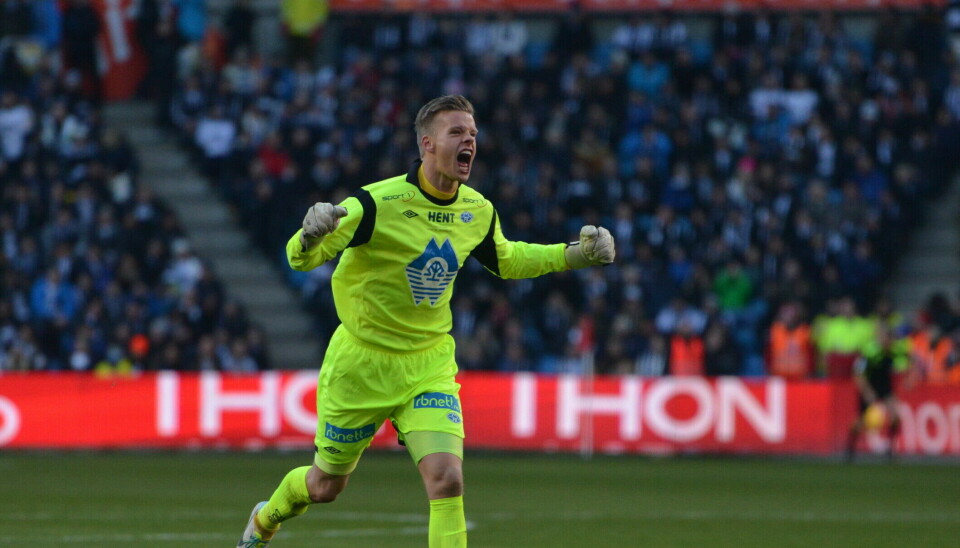 PÅ FLYTTEFOT: Ørjan Håskjold Nyland har nettopp skiftet beite til den spanske storklubben Sevilla. Bildet er fra tiden hans i Molde FK. PÅ FLYTTEFOT: Ørjan Håskjold Nyland har nettopp skiftet beite til den spanske storklubben Sevilla. Bildet er fra tiden hans i Molde FK.