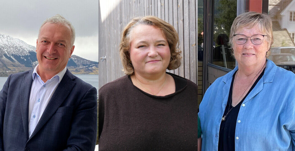 VIL BLI ORDFØRERE: Tore Thon (FrP), Tove Halse Digernes (Sp), Karen Høydal (Ap)