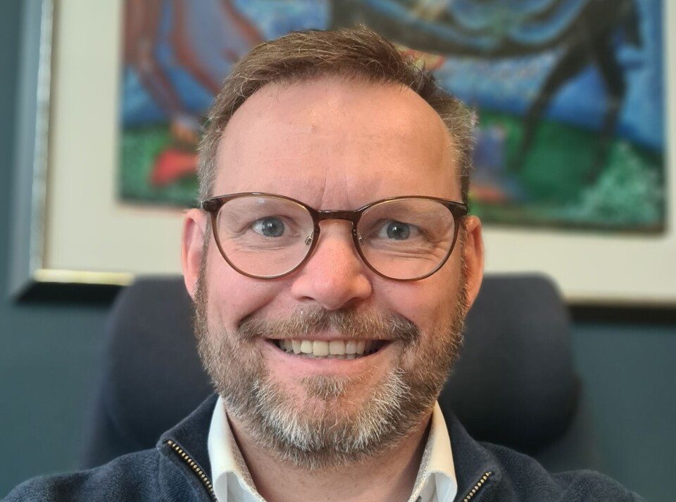 ORDFØRAR: Ulstein Framstegsparti, med ordførar Knut Erik Engh, har ikkje ein aktiv strategi for sosiale medium.