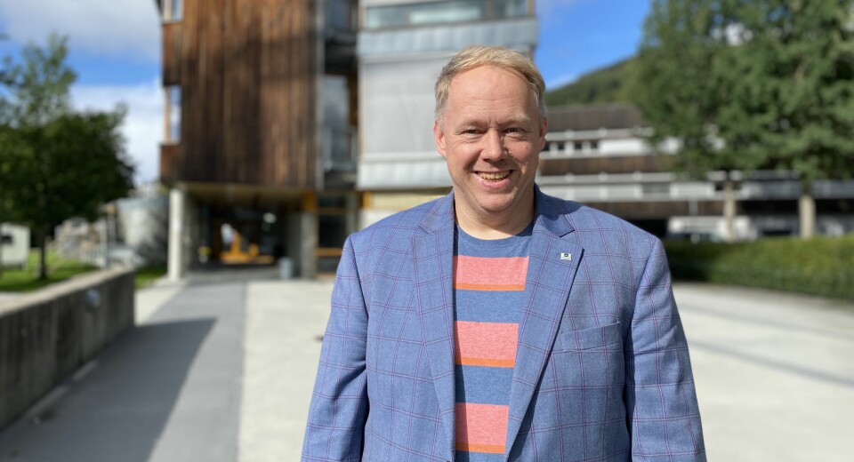 NY REKTOR: Odd Helge Mjellem Tonheim er ny rektor ved høgskulen.