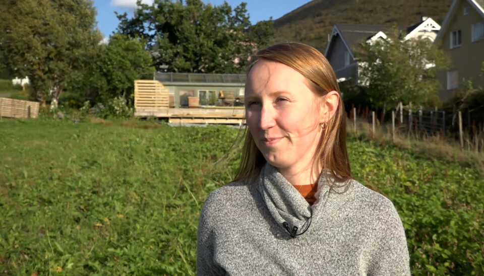 Lina Myrvold er potetbonde på Haddal og dyrker mange kilo poteter hvert år.