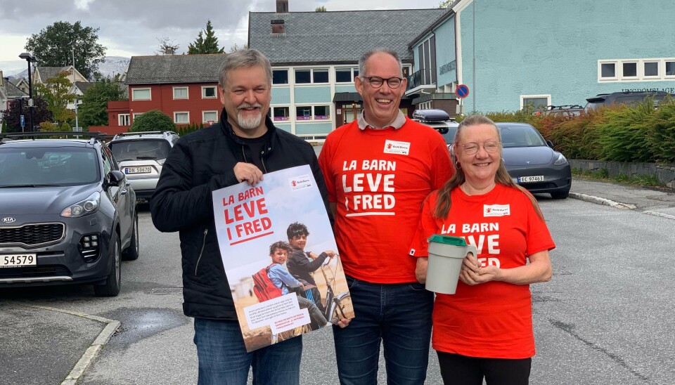 Roar Vikene, Sverre Leivdal og Astrid Gjerstad Roar Vikene, Sverre Leivdal og Astrid Gjerstad