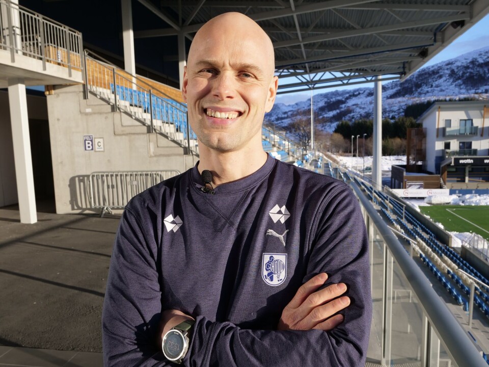 Den nye daglige lederen, Jesper Törnqvist, gliser for ny sesong.
