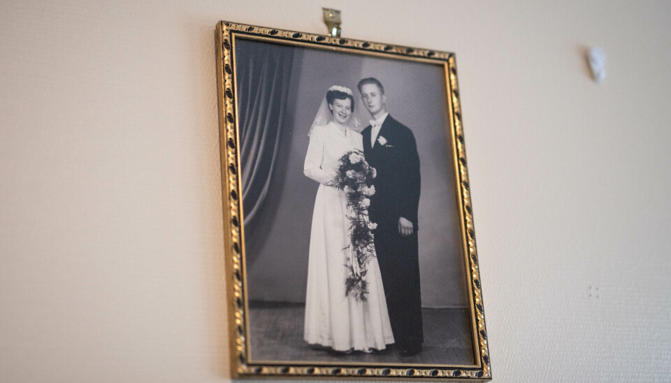 GIFT: Einar og Bjørg har vore gift i 69 år.