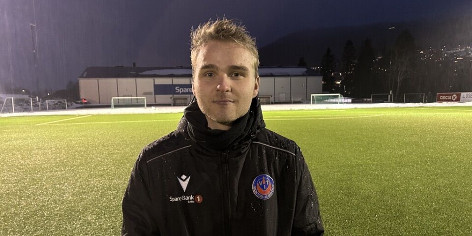 Håvard Ludviksen er sikker på at han er rett mann for jobben. Om ti år håper han på å jobbe i en av de øverste divisjonene i Norge.