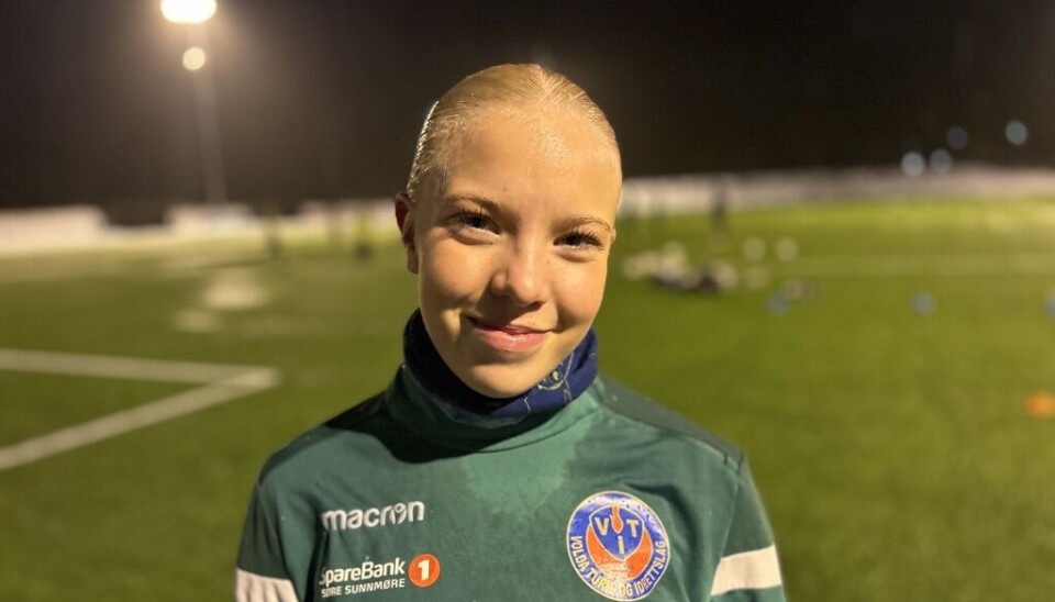 Med Erling Braut Haaland somsom forbilde håper Ryste på mange scoringer denne sesongen.