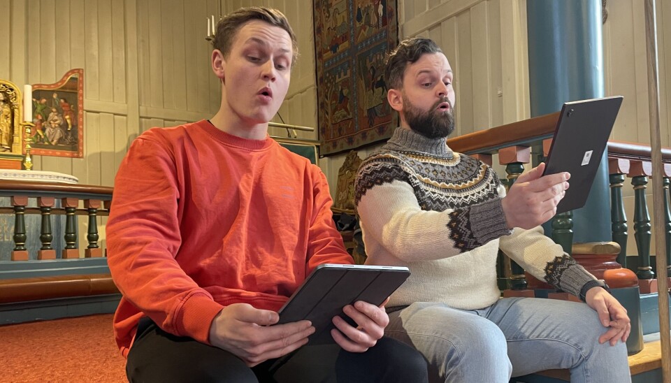 Brødrene: Knut Aksnes og Peter Aksnes