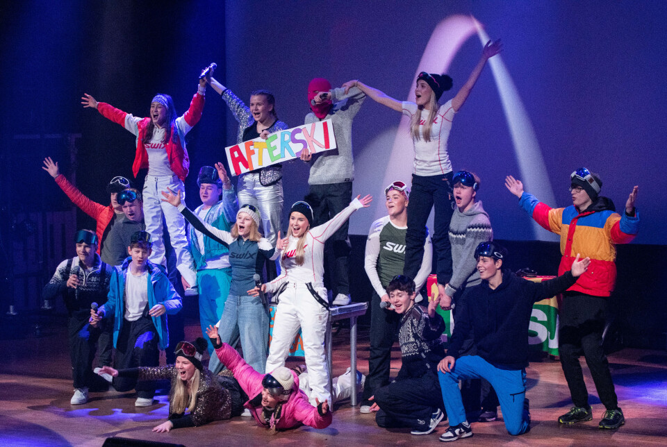 GRAND PRIX: Ytre Herøy Ungdomsskule arrangerte Grand Prix for første gang denne uka.