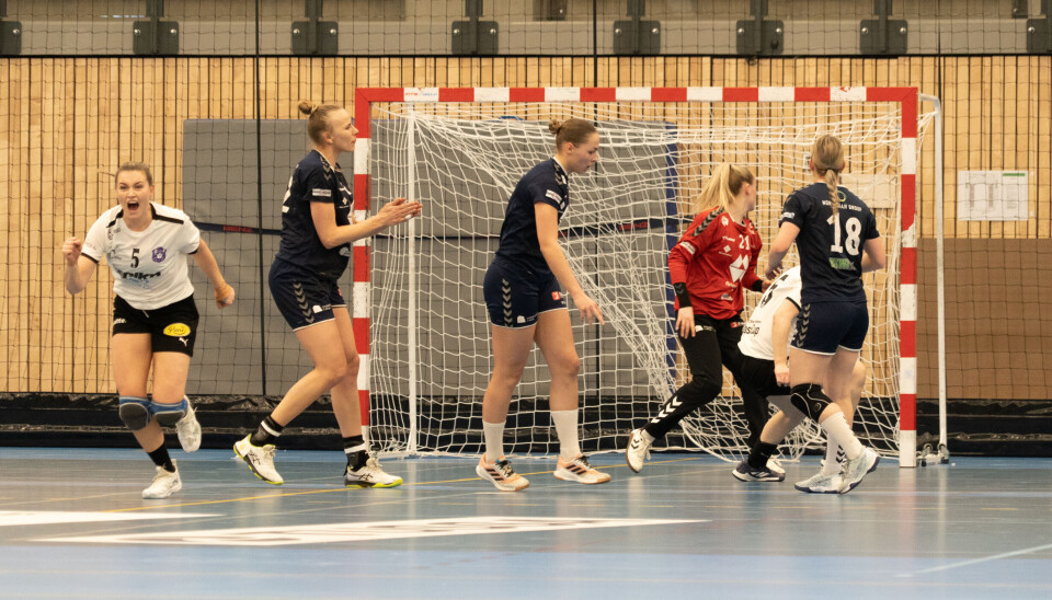 DÅRLIG START: Volda hadde en svak førsteomgang og lå under til pause mot drammenserne.