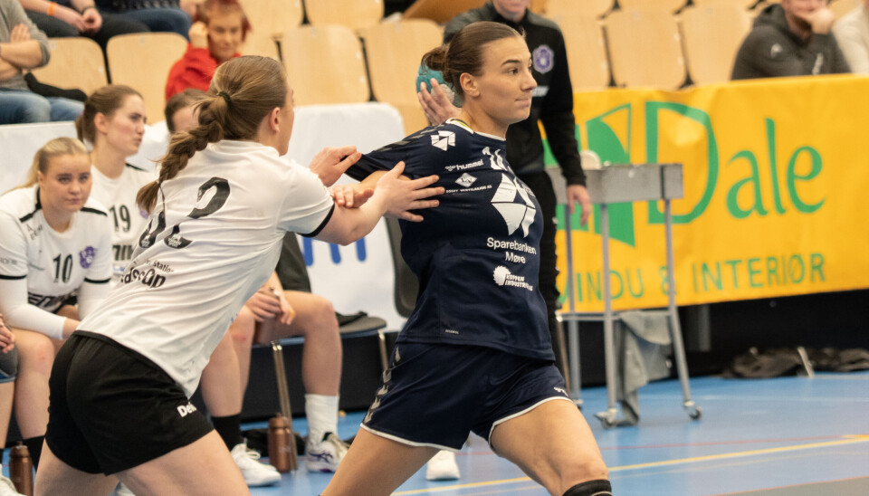 FØRSTE HJEMMEKAMP: Til tross for nerver før kamp hjalp Veliqi Volda til seier mot Glassverket.