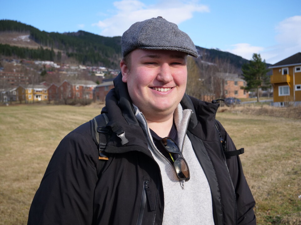 SMILER: Rennende øyner stopper ikke gladhumøret til Šinek.