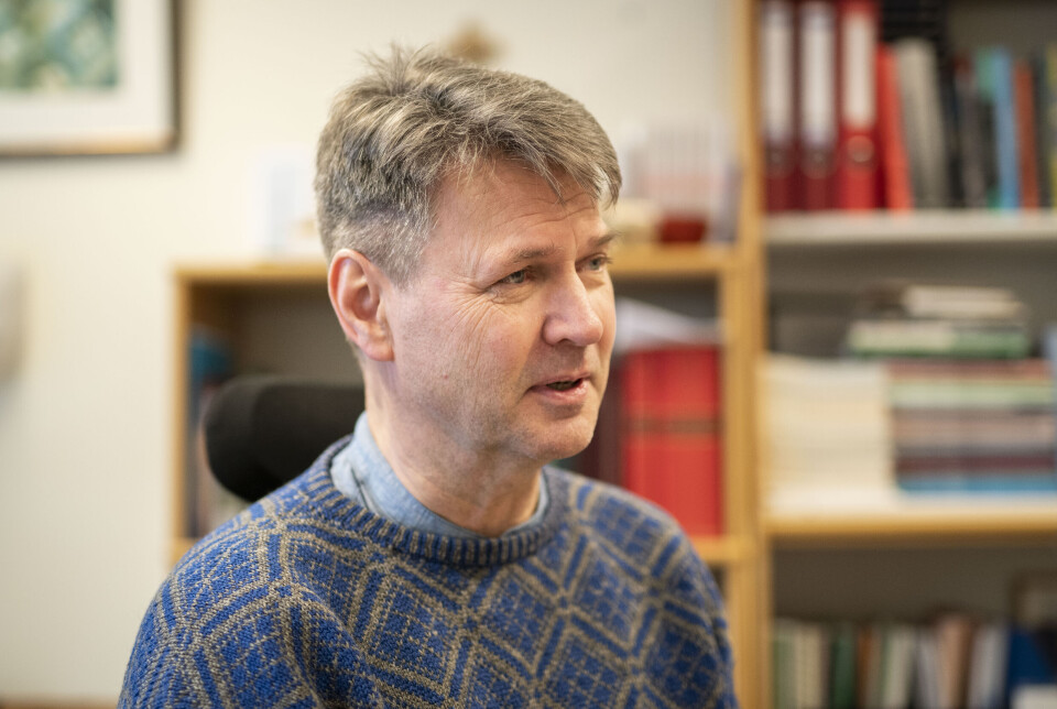 HÅPEFULL: Odd Erling Vik Nordbrønd fra Palestinakomiteen Møre er glad for at engasjementet er sterkt blant de unge, og håper det fortsetter.