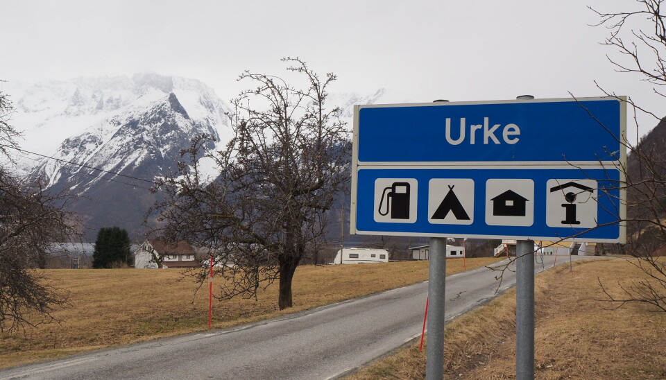 STILLE: Med få innbyggere i bygden kan Urke være et sted for fred og ro.