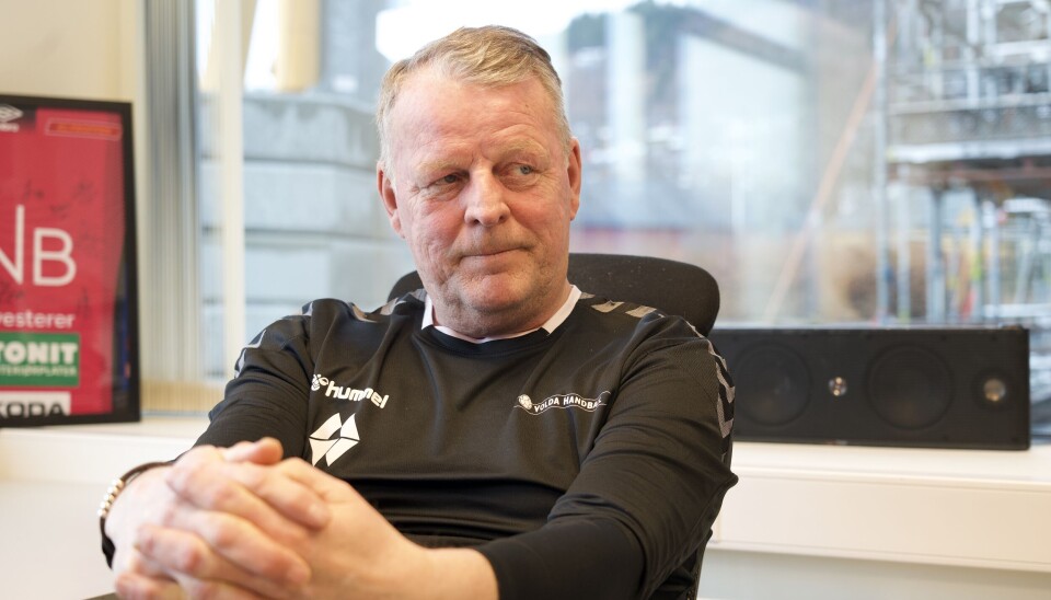 ER MULIG: Reidar Møistad har tro på at laget sitt kan prestere godt nok til å rykke opp til Rema 1000-ligaen.