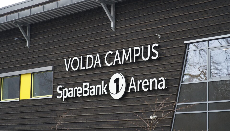 HJEMMEBANE: Volda handball spiller hjemmekampene sine på Volda Campus Sparebank 1 Arena.