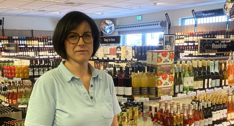 GODE TALL: Vinmonopolet i Volda selger mer alkoholfri drikke enn noen gang.