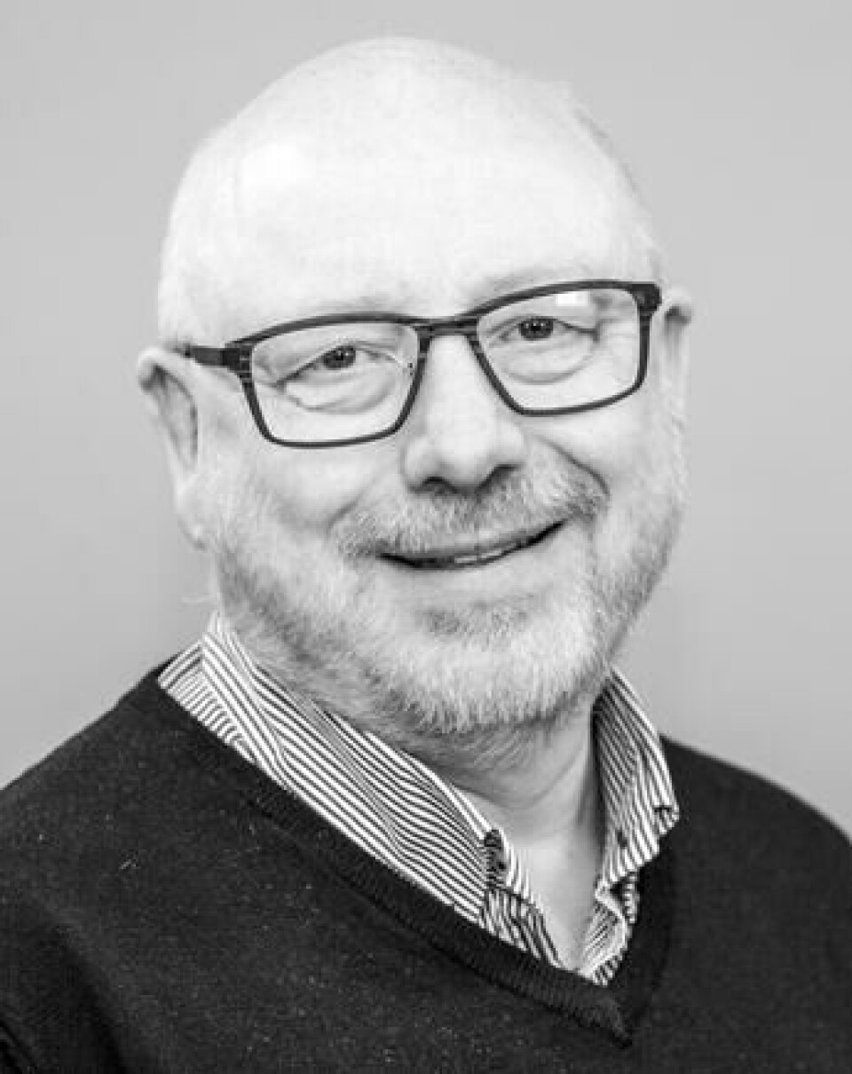 GOD PÅGANG: Vidar Kjetil Myklebust jobber i psykologtjenesten ved Høgskulen.