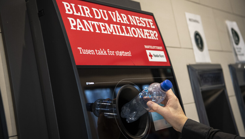 ØRSTA: Hittil i år har Eurospar Ørsta panta over 2 millioner flasker og bokser.