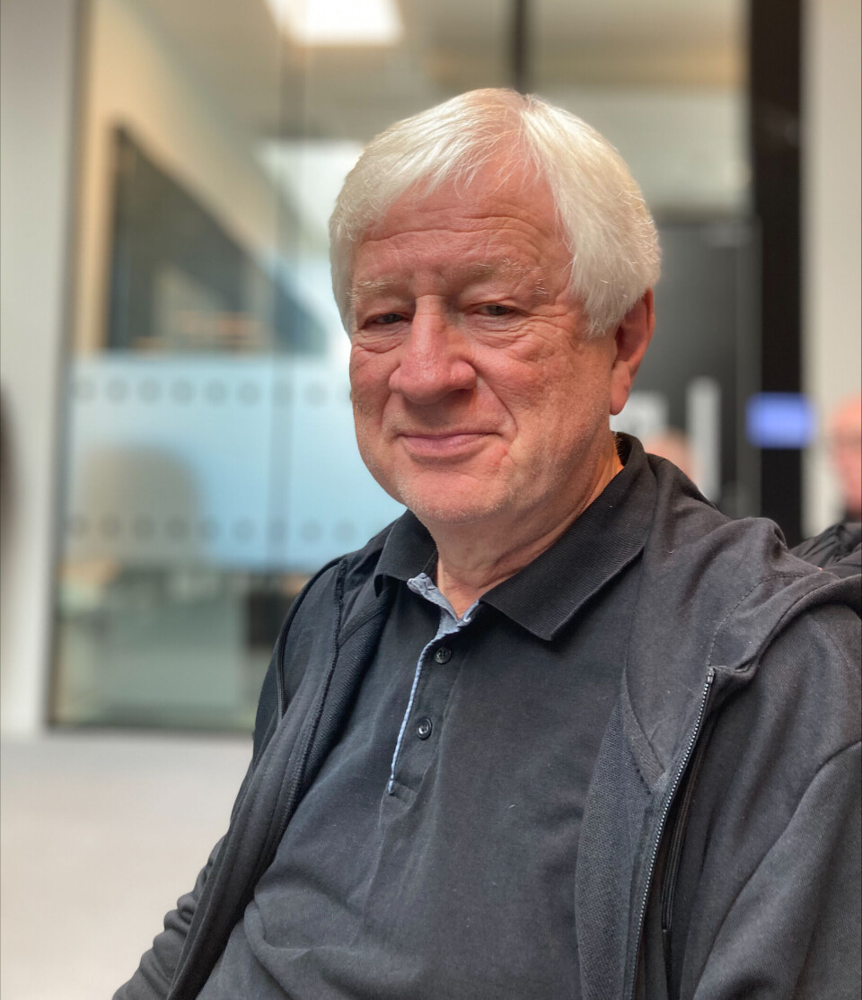 STATIST: Terje Solheim husket godt da han var med i filmen.