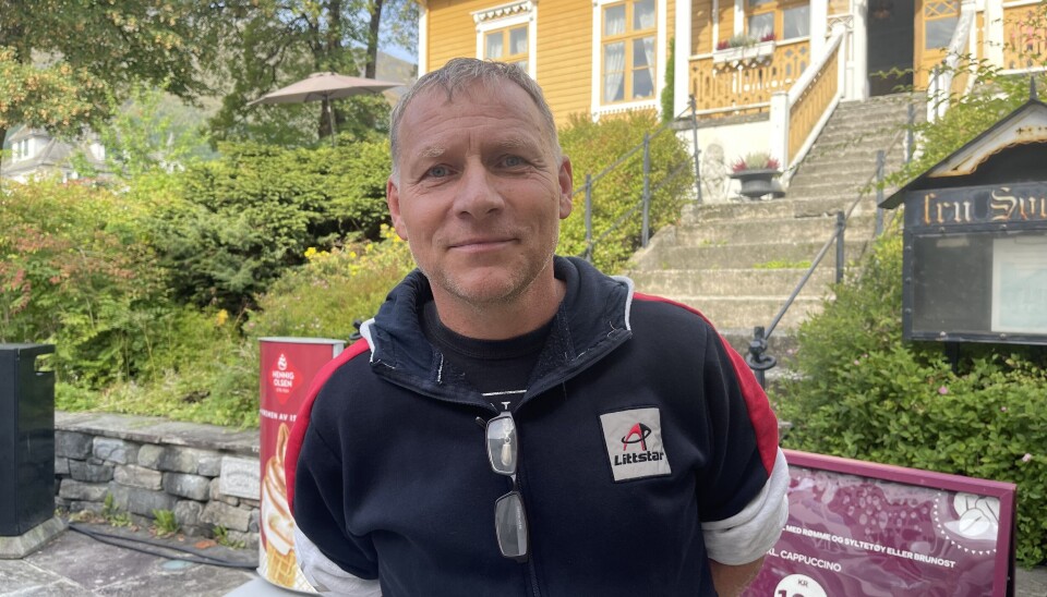 TRIVES: Jan Zyngil er eier av Street Food Skandinavia, og triver godt i jobben med å dele matglede med flest mulig folk.