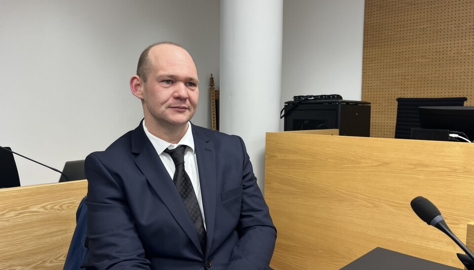FORSVARER: Gustav Berg holdt sin sluttprosedyre i dag.