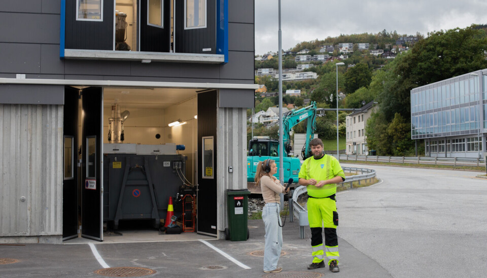 VIKENESET RA: Anlegget er knapt ett år gammelt, og Thor Arne har jobbet der fra start.