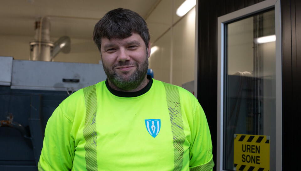 DRITTJOBBEN: Det er kanskje ikke de flestes førstevalg, men Thor Arne Røed trives godt i jobben sin.
