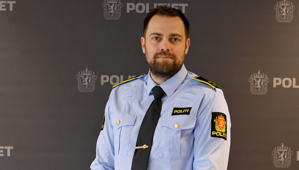 SER ØKT SVINDELAKTIVITET: Politioverbetjent Marius Haugland Martinsen.