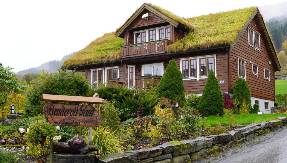 Den vakre gården Brudevoll gård er nå en del av museumet som drives av stiftelsen Viti.