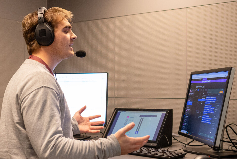 SPENT: Tobias Torsvik (25) gleder seg til å prøve seg som programleder på radio.