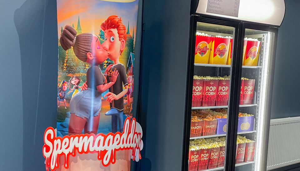 SPERMAGEDDON: Valget på første film til studentkino landet på 'Spermageddon'. Filmen handler om sædcellene i pungen til den nerdete «Star Wars»-entusiasten Jens.