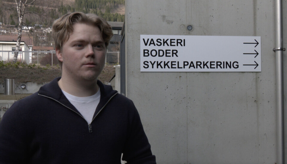 MISFORNØYD: Vaskemaskinene har blitt for dyre, mener Jacob Bolin Lund.