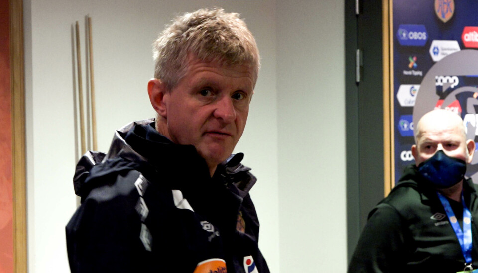– BLIR VANSKELIG: Lars Arne Nilsen var trener for Aursnes i Hødd. Dette bildet er fra hans tid som AaFK trener.