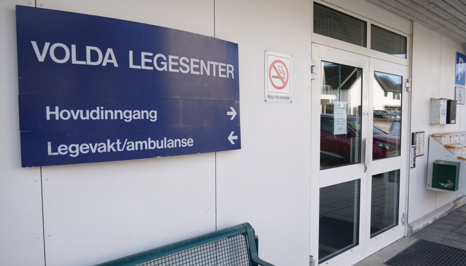 VOLDA LEGESENTER: Har ikke nok plasser