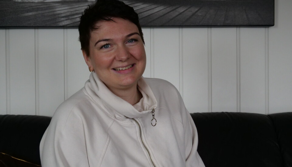 KREFTFRI: Bente Mork (40) er takknemlig for å være medlem av Søre Sunnmøre Brystkreftforening.