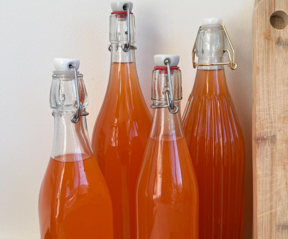 DRKKEKLAR: Etter ferdig fermentert og smakstilsatt er det klart for å nyte.