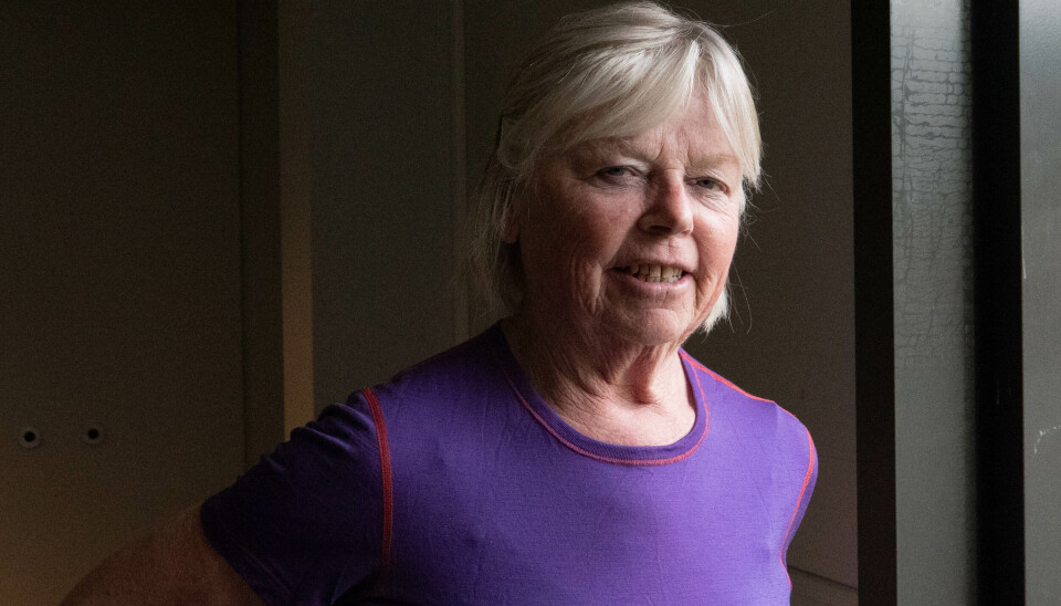 TRENINGSGLEDE: Kari Torheim er glad for å kunne trene igjen.