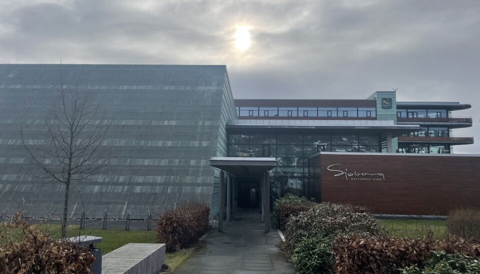 SAMARBEID: Kulturhuset Sjøborg har kulturhus, kino og hotell i samme bygg.