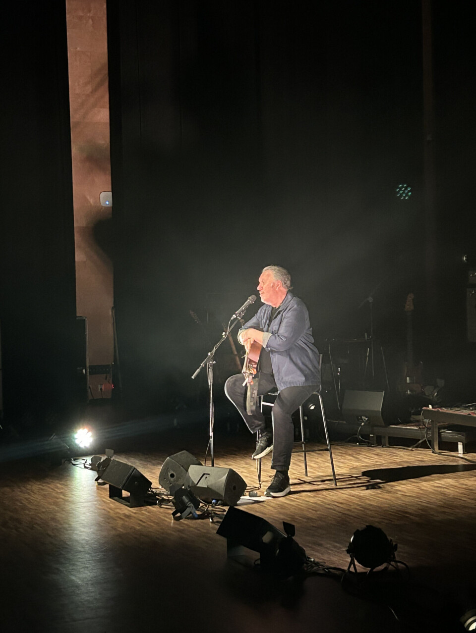 Eidsvåg liker nærheten han får til publikum i mindre konserthus.