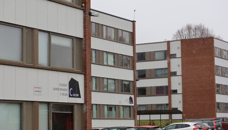 STUDENTBOLIGENE: Gamle Heltne sto ferdig i 1975, femti år siden