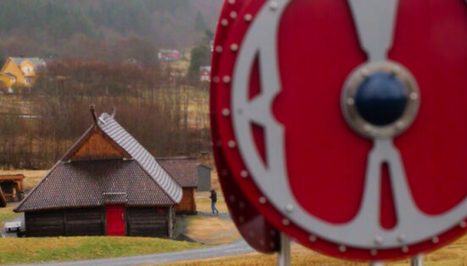NYTT: Gruppa har laga eit langhus frå botn av.