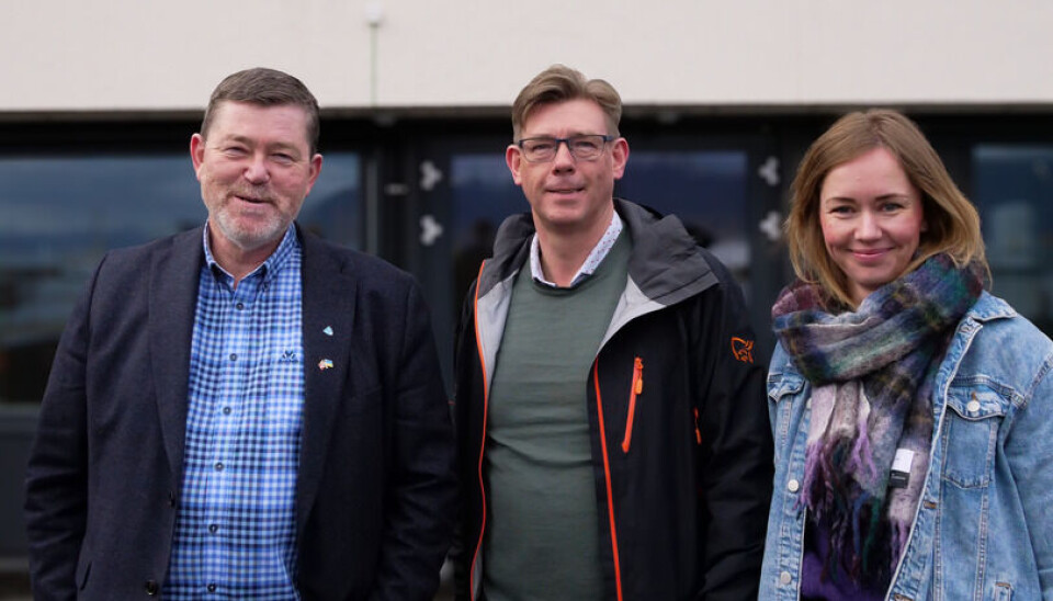 Ordfører Bernt Brandal, Næringssjef Johannes Alme og Prosjektleder Christine Erdal ser fram til at cruisene legger til kai.