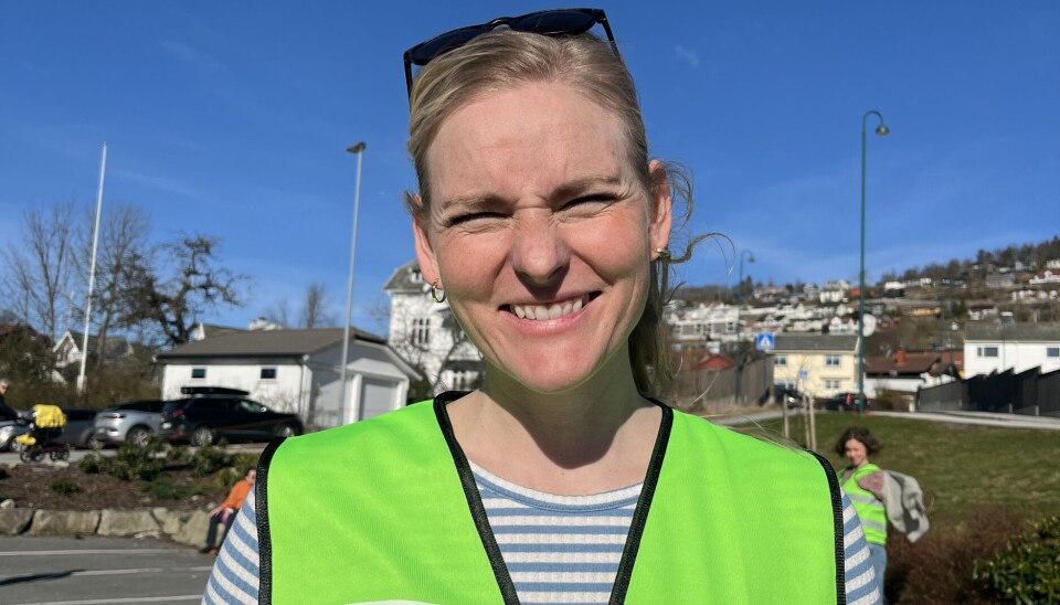 Cecilie Vestergaard er fornøyd med arrangementet.