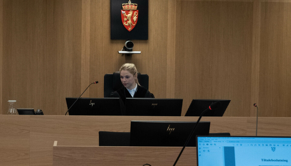 DOMMER: Marie Askjem Barstad leder rettssaken om en kvinne i 40-årene tiltalt for ruskjøring og uaktsom kjøring etter en utforkjøring i Volda.