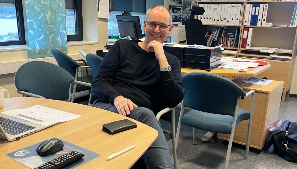 ET HÅP: Rektor Trond Hjelseth håper nærmiljøet vil ta godt vare på den nye fasiliteten.